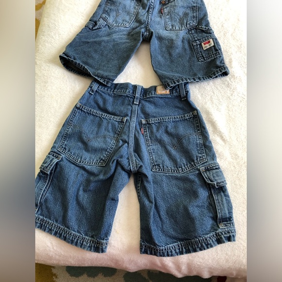 Two pieces bundle lot Levi’s denim shorts, boy size 7-8 - Picture 11 of 12